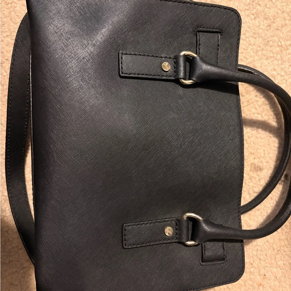 MICHAEL KORS 30S2GHMS3L Hamilton EW Satchel Leather Purse Tote Handbag - Picture 2 of 5